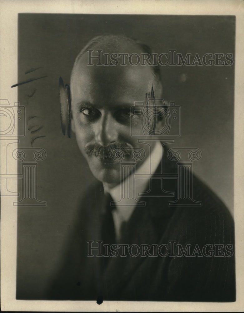 1919 Press Photo Henry C Ravea naturalist Smithsonian Africa expedition