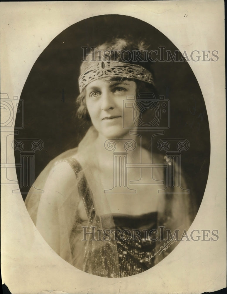 1925 Press Photo Mrs. Abby Morrison - nex43059