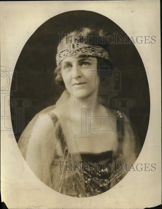 1925 Press Photo Mrs. Abby Morrison - nex43059