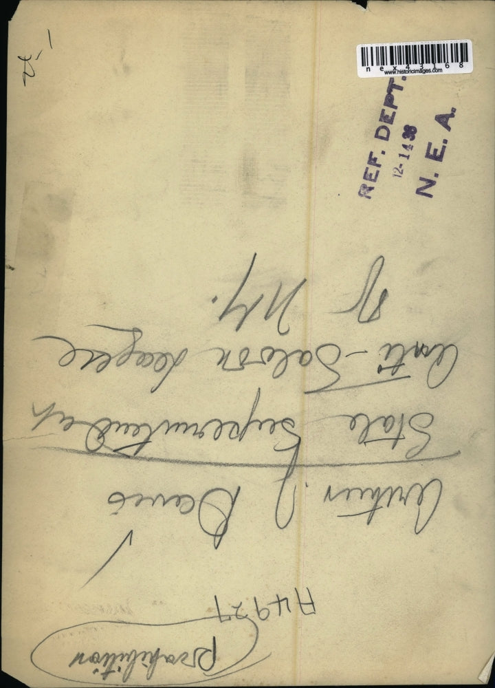 1938 Press Photo Arthur J. Davis, State Superintendent Anti-Salon League.