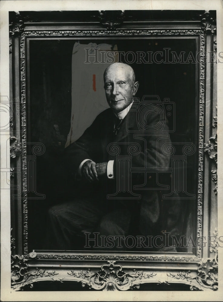 1932 Press Photo John D Rockerfeller at age 60