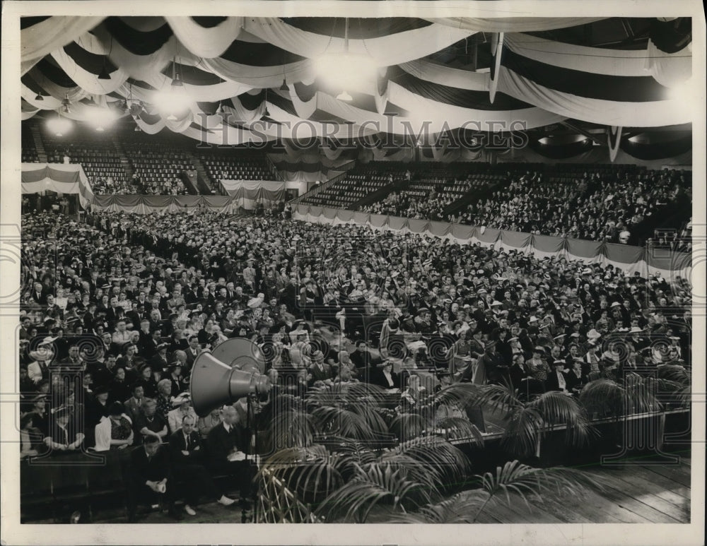 1939 Press Photo National Conference for Social Work underway in New York City.