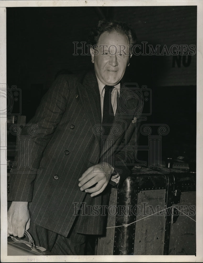 1939 Press Photo Dr. Hans Kindler Founder & Leader National Symphony Orchestra