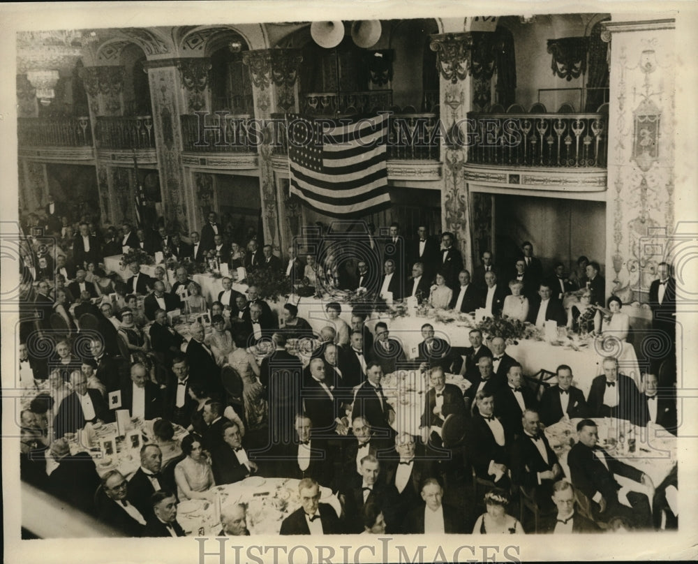 1926 Press Photo Democratic Leaders at Jackson Dinner in Mayflower Hotel Wash.