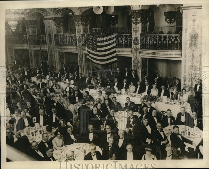 Load image into Gallery viewer, 1926 Press Photo Democratic Leaders at Jackson Dinner in Mayflower Hotel Wash.
