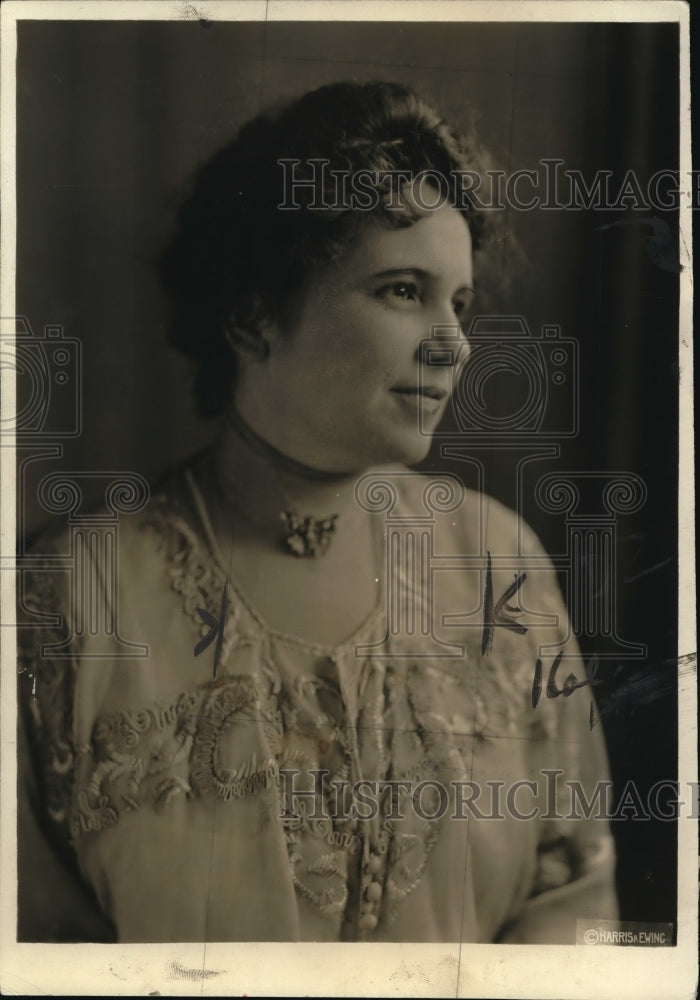 1919 Press Photo Mrs. John Glover South of Women's National Republican Committee