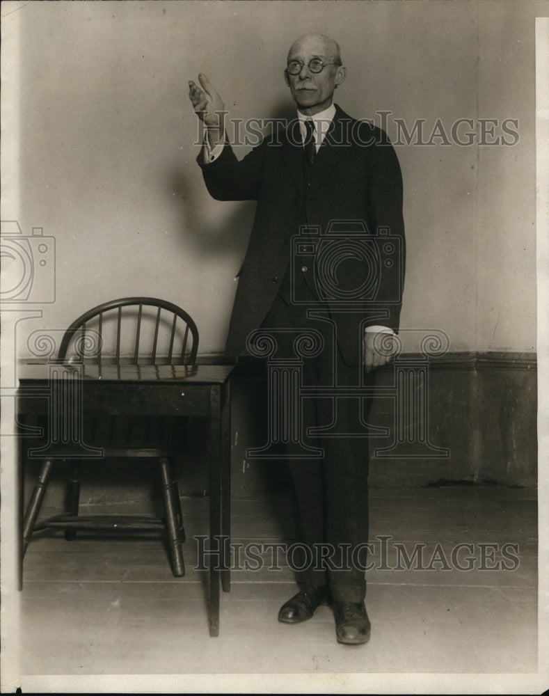 1924 Press Photo Win J. Wallace, Vice President nominee