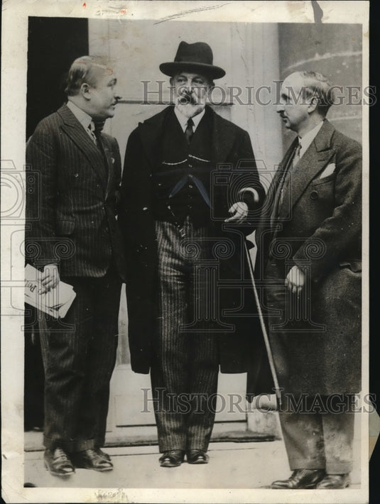 1931 Press Photo Theodore Steeg former French Senator
