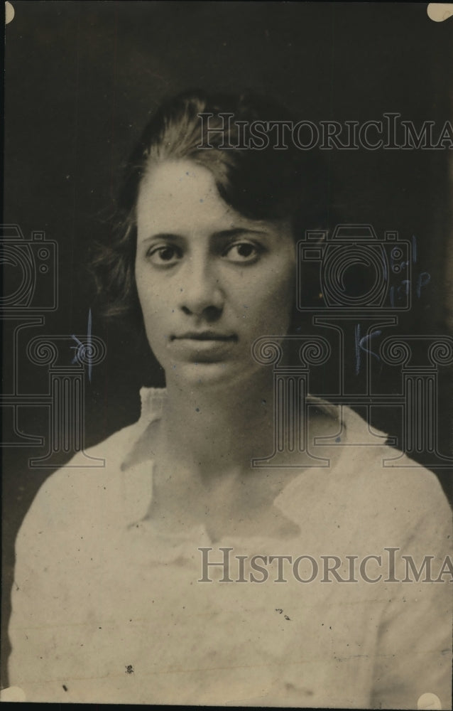 1928 Press Photo Jane Waters Teacher who shipped as a sailor