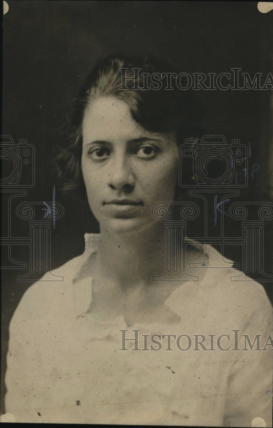 1928 Press Photo Jane Waters Teacher who shipped as a sailor