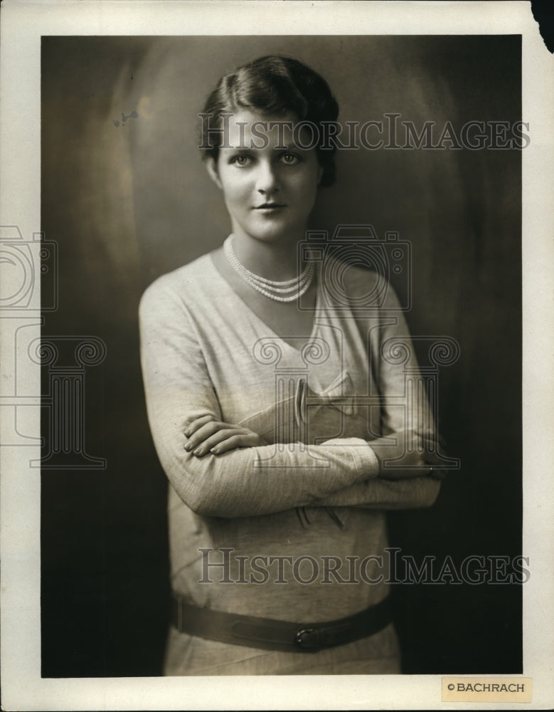 1930 Press Photo Anne Chilton, daughter of Honorable & Mrs. Henry Getty Chilton