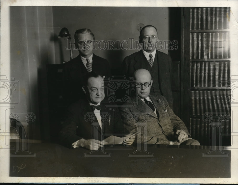 1928 Press Photo House special campaign committee in Washington DC