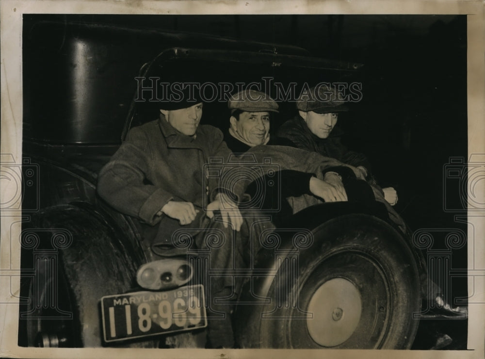 1937 Press Photo Striking seamen protest Copeland safty at sea law
