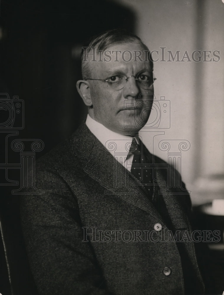 1921 Press Photo George H Carter, Public Printer of the United States