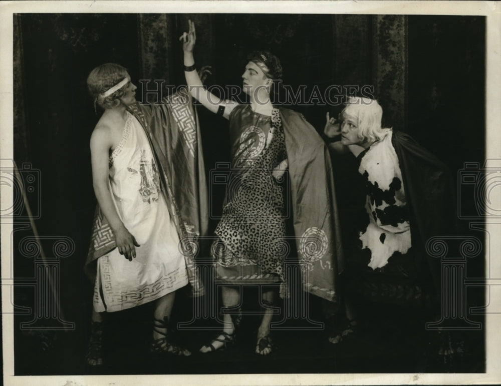 1928 Press Photo Raymond Ballard, John Archer and Joseph Shirley