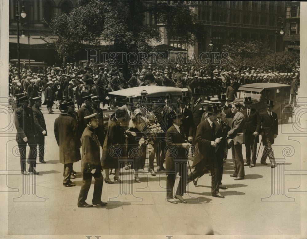 1926 Press Photo Crown Prince Gustavus Adolphus & Princess Louise of Sweden