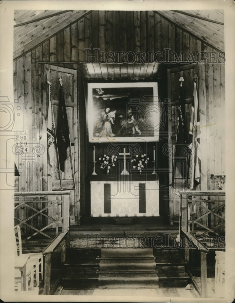 1928 Press Photo The Restored Mission Church of St Michael, Tokynton, Wembley