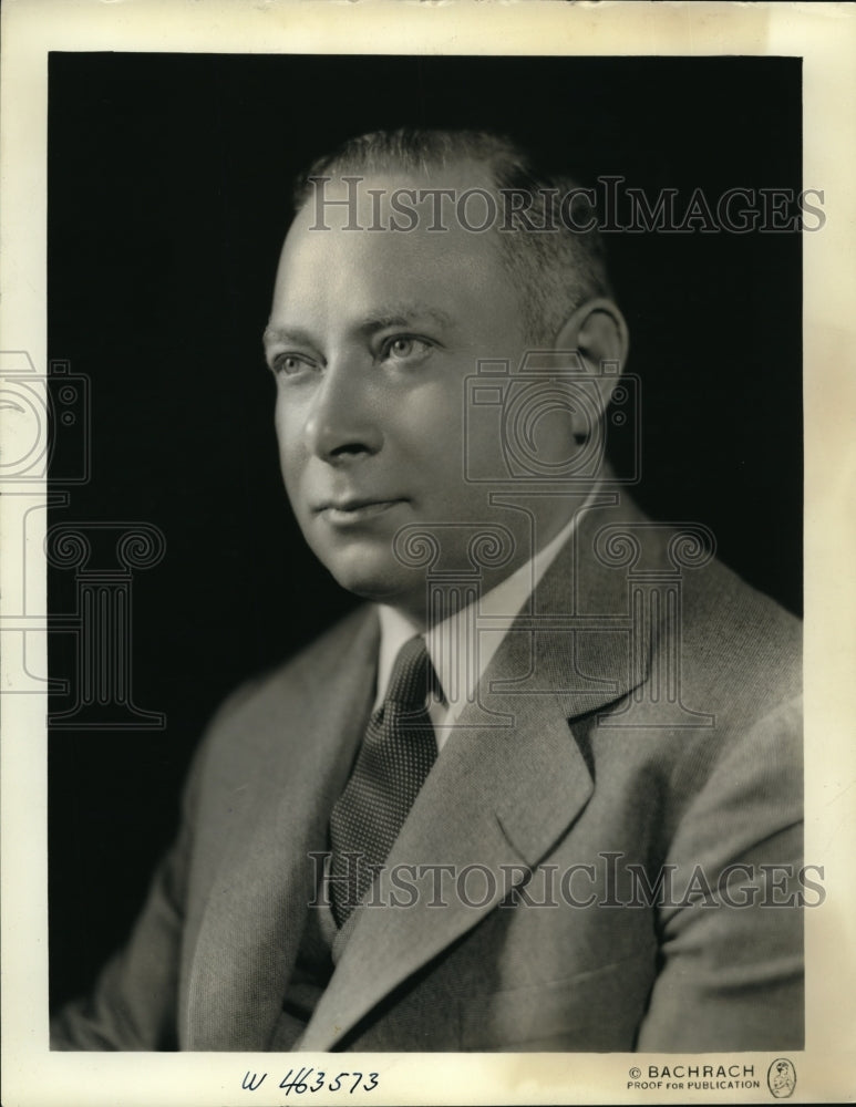 1938 Press Photo Mr David Sarnoff, Pres of Radio Corporation of America