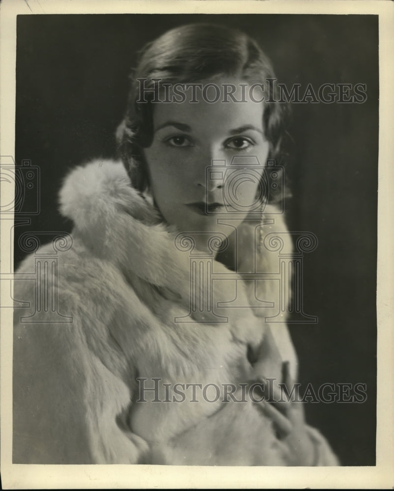 1932 Press Photo Nancy Turner of WBAL - nex48361