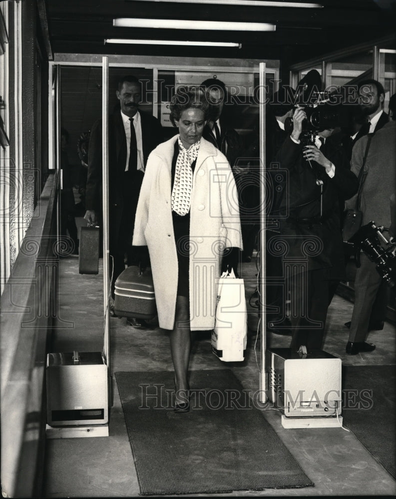 1979 Press Photo An Anti Hijack system was demonstrated by Trans World Airlines