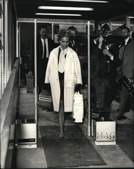 1979 Press Photo An Anti Hijack system was demonstrated by Trans World Airlines