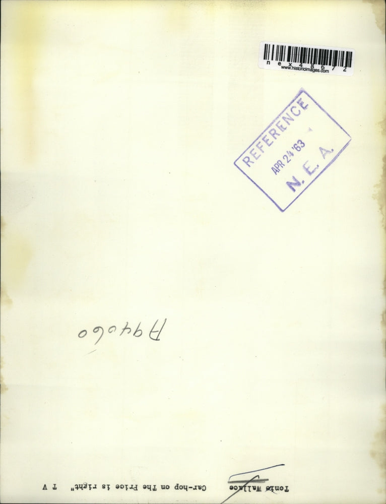 1963 Press Photo Tonie Wallace-Price is Right Hostess