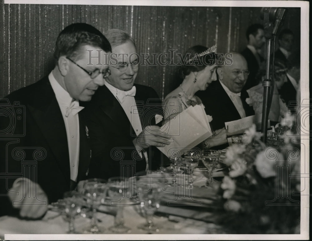 1938 Press Photo Swedish Prince Gustaf Adolf Hugo Anderson & Princess Louise