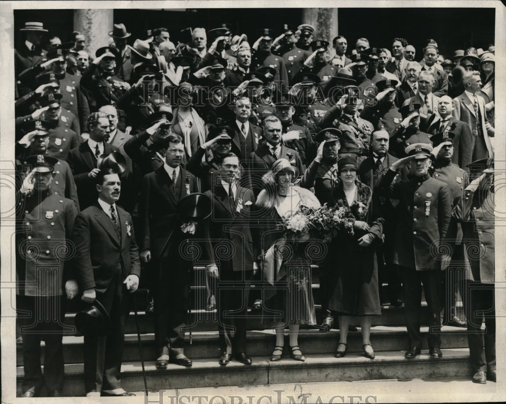 1926 Press Photo Crown Prince G A of Sweden and wife