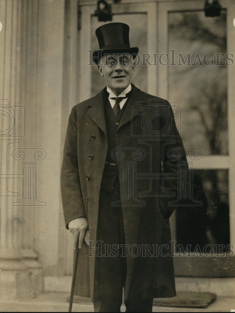 1924 Press Photo British Amb Sir Auckland Geddes