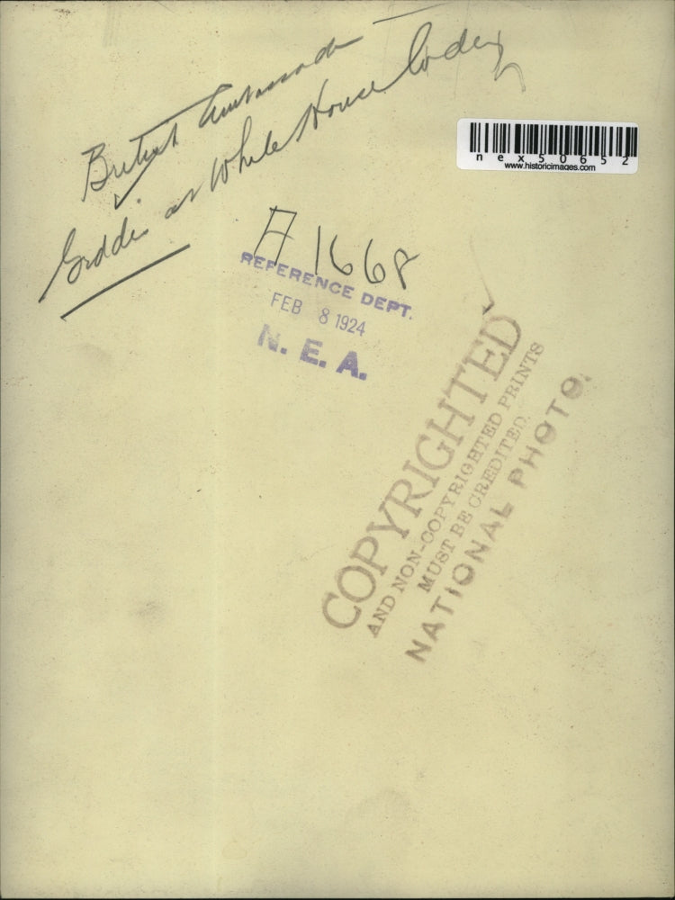 1924 Press Photo British Amb Sir Auckland Geddes