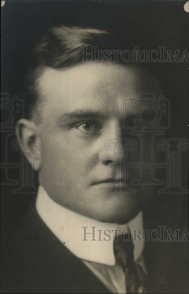 1921 Press Photo John W Smith Chairman of Prison Comm of State Senate Mich