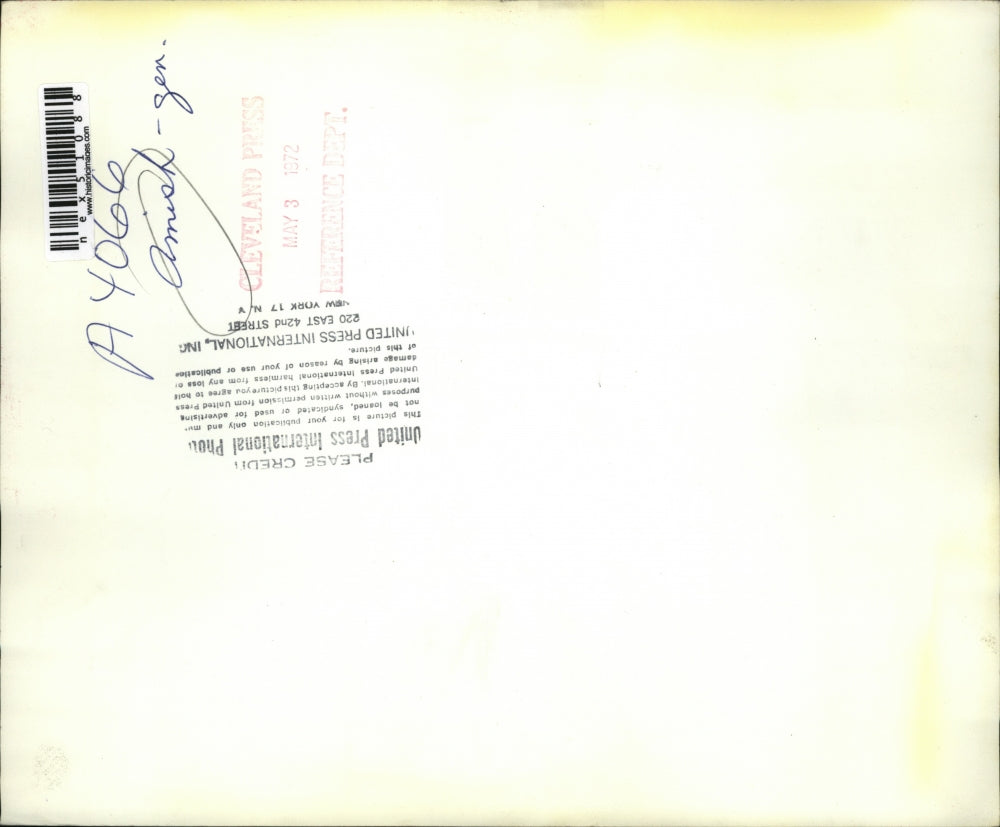 1972 Press Photo Pennsylvania Amish with horse & carriage