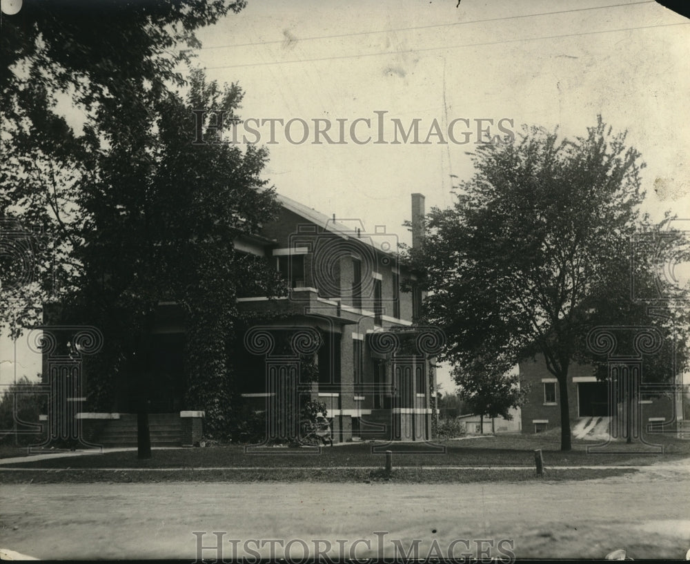 1924 Press Photo Home of Col Smith Brookhunt in Wash Iowa