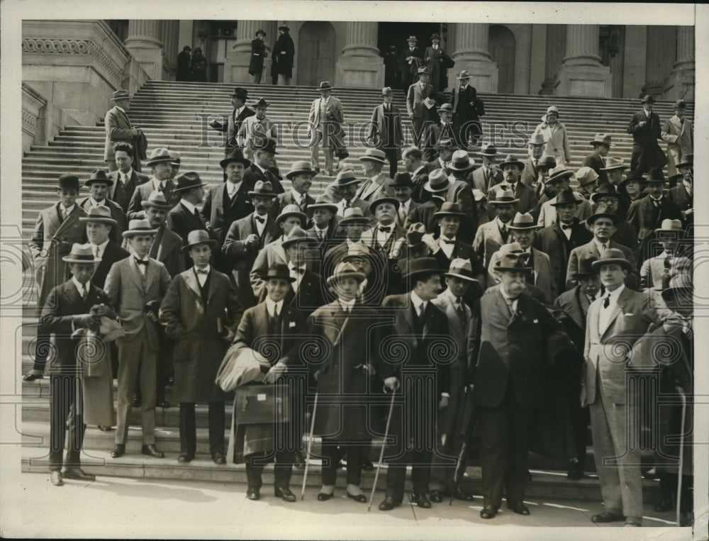 1926 Press Photo Convention of South American Journalists at Capitol Washington