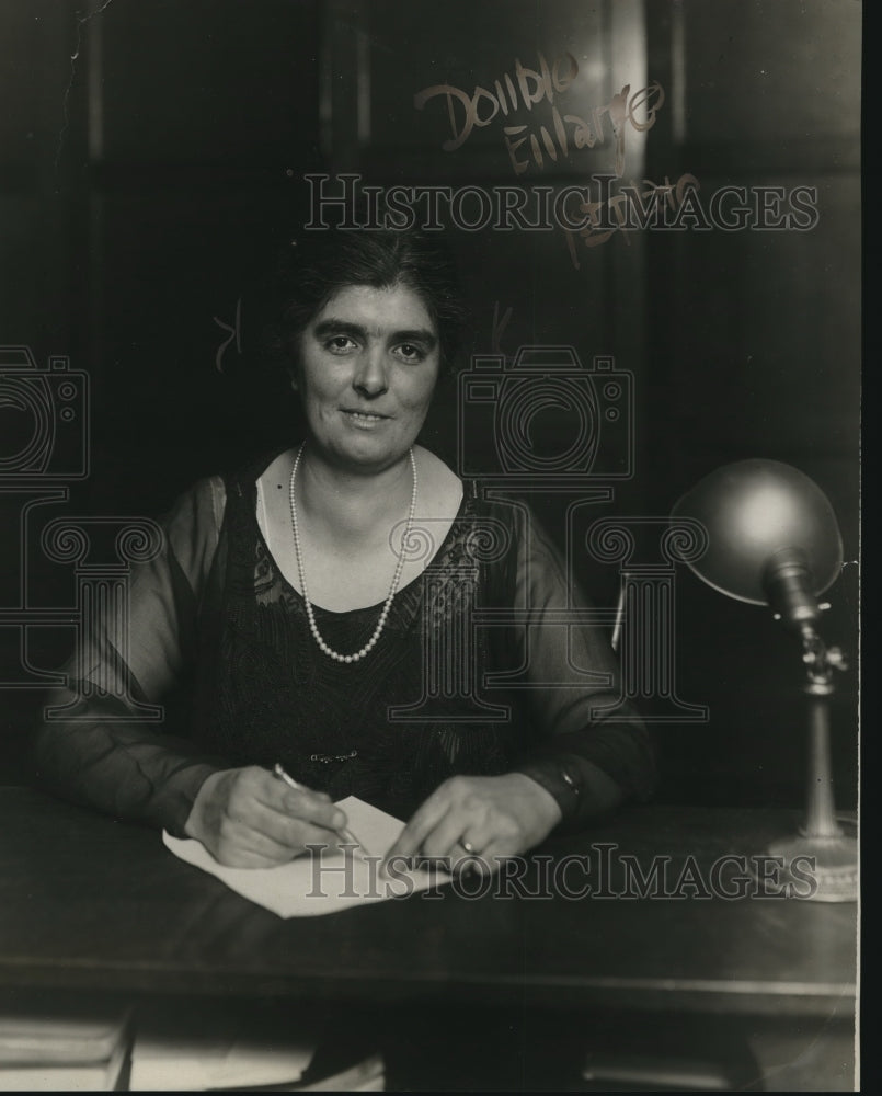 1922 Press Photo Mrs Hilda M Powell Fairy lecturer