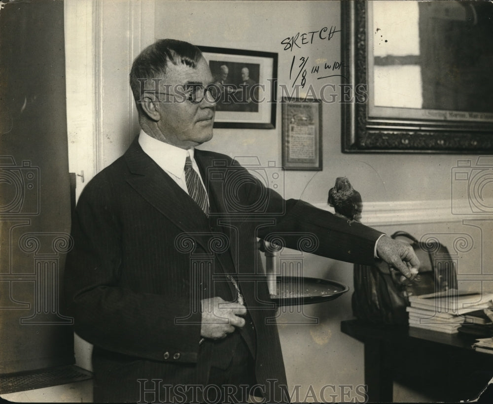 1924 Press Photo Sec of Agriculture Max Wallace