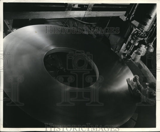 1943 Press Photo E Pittsburgh Works of Westinghouse Mfg Co thrust bearings