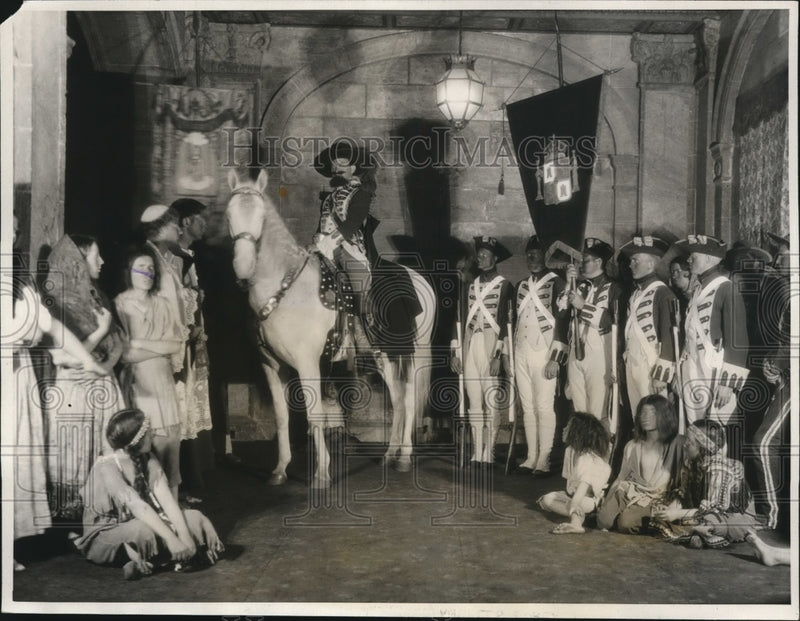 Load image into Gallery viewer, 1931 Press Photo Re enactment of La Calif founding on 150th anniversary
