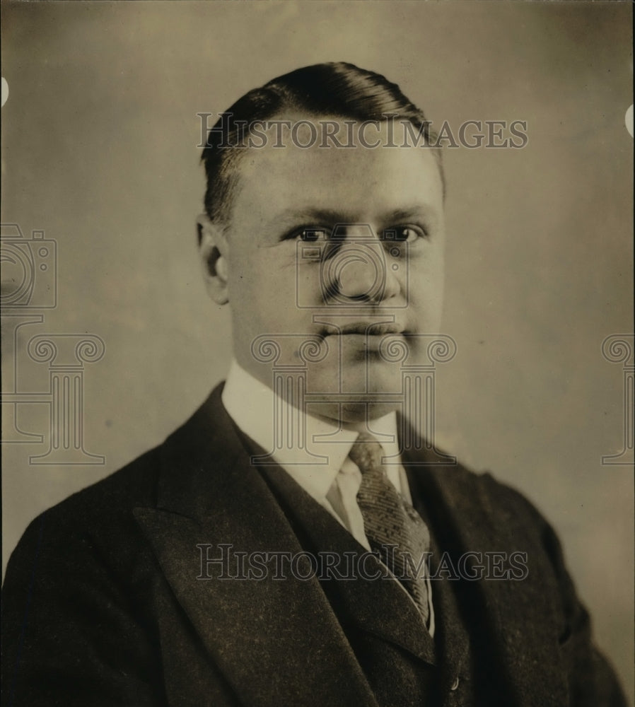 1923 Press Photo Wallace Waite Vice Consul of Paraguay