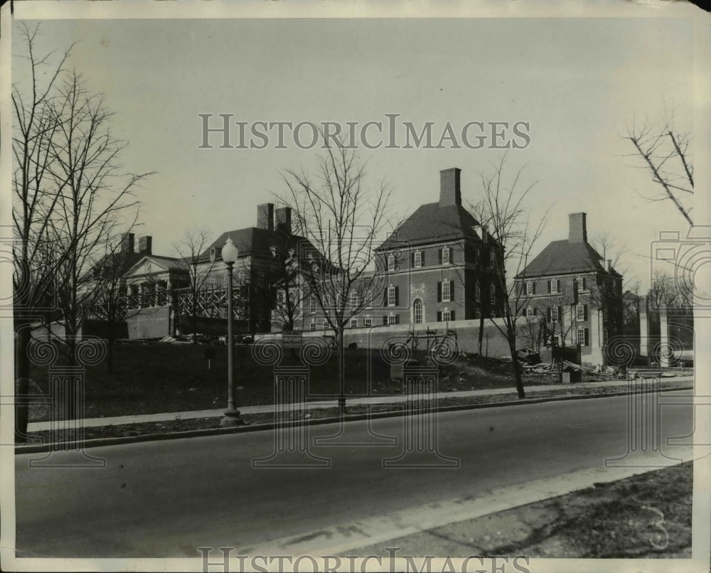 1930 Press Photo British Embassy on Massachusets Ave in Wash DC
