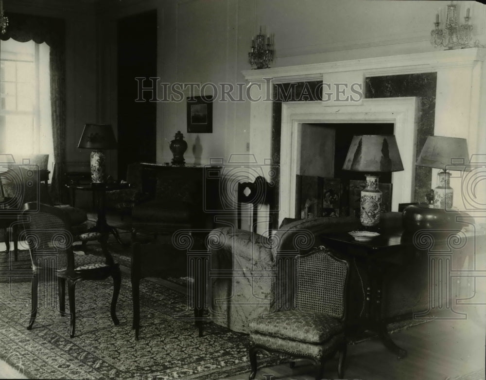 1930 Press Photo Interior of British Embassy in Wash DC