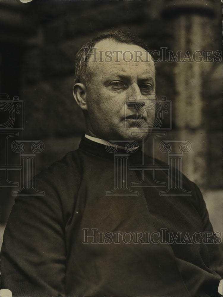 1922 Press Photo Rev William F Tallen Dean of Georgetown Univ