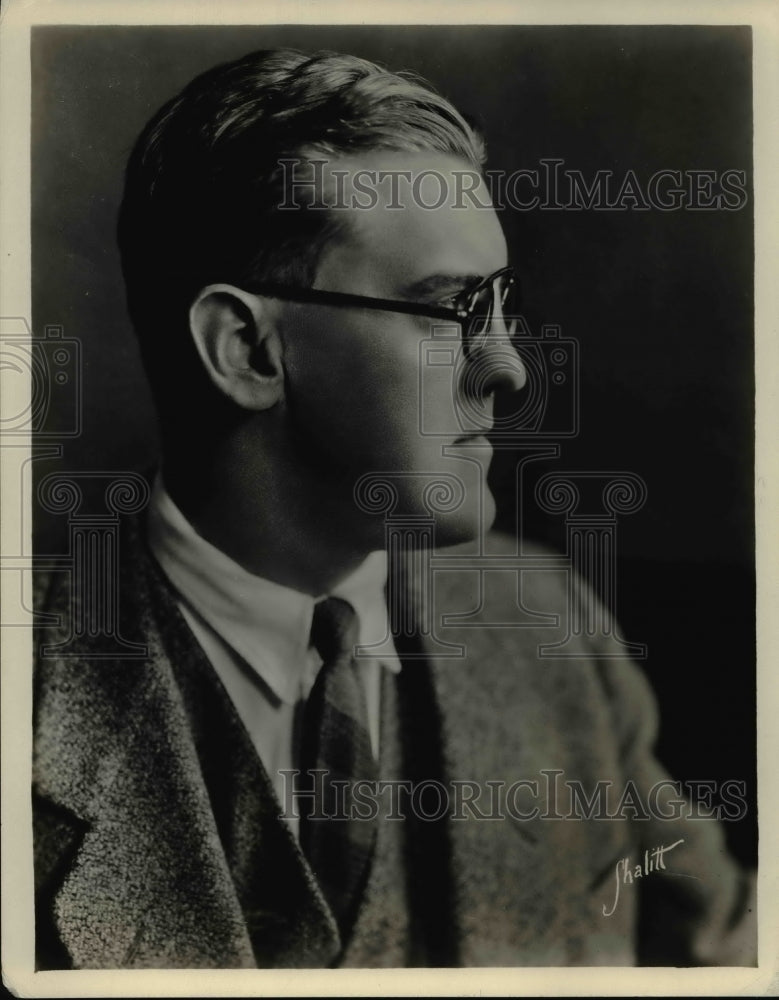 1932 Press Photo Malcolm Stuart Boylan, Associate Producer - nex53687