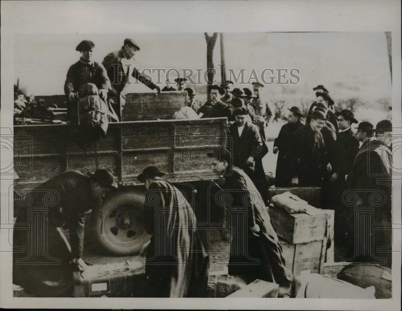 Load image into Gallery viewer, 1932 Press Photo Jesuits With Luggage After Spanish Decree They Must Leave
