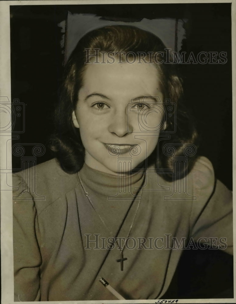 1940 Press Photo 4-H leader Ruth Van Patten of Albany NY wins trip to Capital