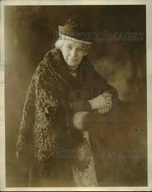 1920 Press Photo Mrs J H Kaufman of Chicago