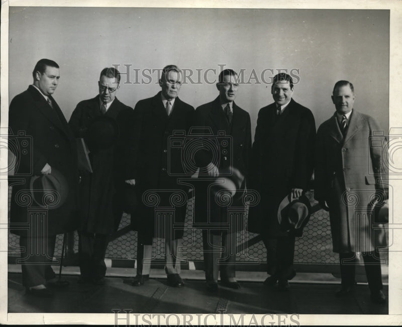 Load image into Gallery viewer, 1931 Press Photo Notables Head Battle To Free Thomas Mooney Labor Leader
