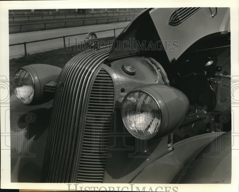 Load image into Gallery viewer, 1935 Press Photo 1936 Pontiac Conveniently Located Water Filler Pipe
