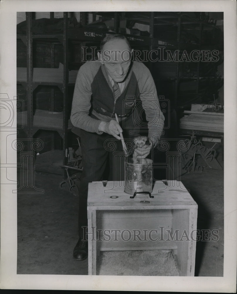 1944 Press Photo Frank Fest, White Moter Company