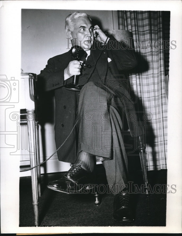 1944 Press Photo Politician Paul V. McNutt